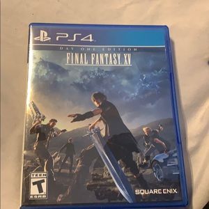 PS4 game Final Fantasy XV